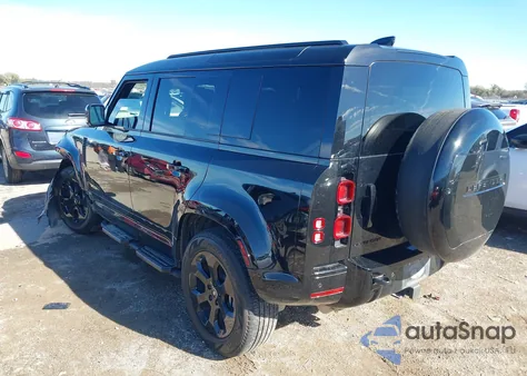 2025 Land Rover Defender 110 P400 X-Dynamic Se from USA, damaged, VIN SALE27EU3S2386725